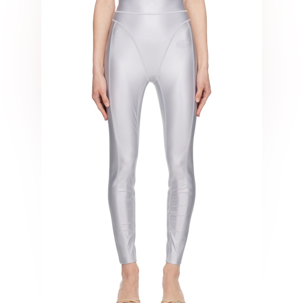 NWT Alexander Wang Active Panty Line Metallic Leggings - Small